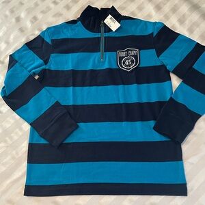 NWT Children's Place Rugby 1/4 Zip Pullover